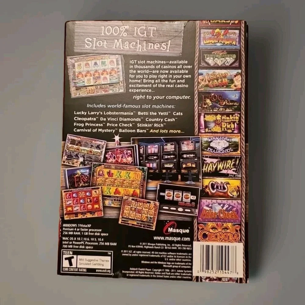 IGT Slots: Lucky Larry's Lobstermania (DVD Game, 2011)